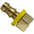 736-45 by TECTRAN - Inverted Flare Fitting - Brass, 1/4 Hose, 5/16 Tube, 1/2-20 Thread, Female, Rigid