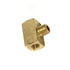 88046 by TECTRAN - Air Brake Air Line Thread Branch Tee - Brass, 1/8 in. Pipe Thread, Extruded