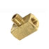 88046 by TECTRAN - Air Brake Air Line Thread Branch Tee - Brass, 1/8 in. Pipe Thread, Extruded