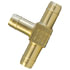 964-6 by TECTRAN - Air Tool Hose Barb - Brass, 3/8 inches Tube, Union Tee