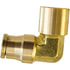 PL1370-4B by TECTRAN - DOT Female Elbow Push-Lock Brass Fitting, 1/4" Tube Size, 1/4" Thread Size