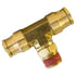 PL13726CR by TECTRAN - Push-On Hose Fitting - 3/8 in. Tube, 3/8 in. Thread, Male Branch Tee, Swivel