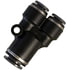 QL1363666 by TECTRAN - Push-On Hose Fitting - 3/8 in. Tube A, 3/8 in. Tube B, Y-Union, Composite