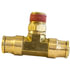 PL13726CR by TECTRAN - Push-On Hose Fitting - 3/8 in. Tube, 3/8 in. Thread, Male Branch Tee, Swivel