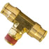 PL13726CR by TECTRAN - Push-On Hose Fitting - 3/8 in. Tube, 3/8 in. Thread, Male Branch Tee, Swivel