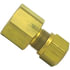 85036 by TECTRAN - DOT Female Ferrule Connector Fitting for Nylon Tubing, 1/4" Tube Size, 1/8", Pipe Thread