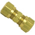 85016 by TECTRAN - Air Brake Air Line Union - Brass, 1/4 inches Tube Size