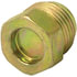 PL141-4 by TECTRAN - Inverted Flare Fitting - Brass, 1/4 inches Tube, Plug