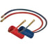 16220RV by TECTRAN - 1/2" V-Line Red Aircoil with Spring Guards, 1/2 in. Tube OD, 20 ft. Long