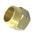 84012 by TECTRAN - Air Brake Air Line Nut - Brass, 1/2 in. I.D Hose, D.O.T