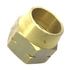 84012 by TECTRAN - Air Brake Air Line Nut - Brass, 1/2 in. I.D Hose, D.O.T