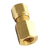 85039 by TECTRAN - DOT Female Ferrule Connector Fitting for Nylon Tubing, 3/8" Tube Size, 1/4", Pipe Thread