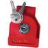 1011LK140 by TECTRAN - Gladhand Lock - MA14 Key Code, Red, Made of Glass Filled Nylon, with Two Keys