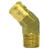 140-8C by TECTRAN - 45-Deg Elbow Hose Barb Fitting to Male Pipe, 1/2" Hose I.D., 3/8" Pipe Thread