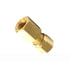 85039 by TECTRAN - DOT Female Ferrule Connector Fitting for Nylon Tubing, 3/8" Tube Size, 1/4", Pipe Thread