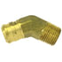 140-8C by TECTRAN - 45-Deg Elbow Hose Barb Fitting to Male Pipe, 1/2" Hose I.D., 3/8" Pipe Thread