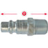 89529 by TECTRAN - Air Brake Air Line Fitting - Brass, 1/4 in. Nominal Size, 1/4 in. NPT Male , Plug