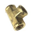 88016 by TECTRAN - Air Brake Pipe Tee - Brass, 1/8 inches Pipe Thread, Forged