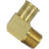 339-10D by TECTRAN - Air Tool Hose Barb - Brass, 5/8 in. Hose, 1/2 in. Thread, Beaded, 90 deg. Elbow
