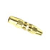 86014 by TECTRAN - Air Brake Air Line Union - Brass, 3/8 inches Tube Size