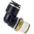 87554 by TECTRAN - 90-Deg Male Elbow Push-Lock Swivel Composite Fitting, 1/8" Tube Size, 1/8" Pipe Thread