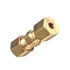 89447 by TECTRAN - Transmission Air Line Fitting - Brass, 1/8 inches Tube, Union