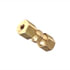 89447 by TECTRAN - Transmission Air Line Fitting - Brass, 1/8 inches Tube, Union