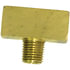 88047 by TECTRAN - Air Brake Air Line Thread Branch Tee - Brass, 1/4 in. Pipe Thread, Extruded