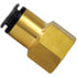 QL136610D by TECTRAN - DOT Female Push-Lock Composite Connector Fitting, 5/8 in. Tube Size, 1/2 in. Pipe Thread