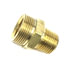 84076 by TECTRAN - Air Brake Air Line Fitting - Brass, 3/8 in. Thread, 7/8-20 in. Straight Thread