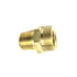 84076 by TECTRAN - Air Brake Air Line Fitting - Brass, 3/8 in. Thread, 7/8-20 in. Straight Thread