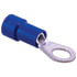 TB25 by TECTRAN - Ring Terminal - Blue, 16-14, Wire Gauge, 1/4 inches, Stud, Vinyl