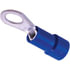 TB25 by TECTRAN - Ring Terminal - Blue, 16-14, Wire Gauge, 1/4 inches, Stud, Vinyl