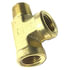 88058 by TECTRAN - Air Brake Air Line Tee - Brass, 1/8 inches Pipe Thread, Forged