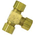 88266 by TECTRAN - Compression Fitting - Brass, 3/8 inches Tube Size, Union Tee