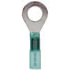 Tectran TB8S Ring Terminal Ring Terminal - Blue, 14 Wire Gauge, #8 Stud, Solder and Shrink