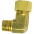 88336 by TECTRAN - Compression Fitting - Brass, 3/8 - in. Tube, 1/2 - in. Thread, Male Elbow