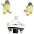 TV13241 by TECTRAN - Air Brake Low Air Pressure Switch - 66 psi, 2 Terminals, 1/8 in. Pole Thread