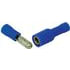 TBSP180 by TECTRAN - Male Bullet Connector - Blue, 16-14 Wire Gauge, Vinyl, 0.180 in. diameter