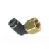 87576 by TECTRAN - DOT 90-Deg Female Elbow Push-Lock Swivel Composite Fitting, 1/4" Tube Size, 1/4" Pipe Thread