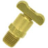 90040 by TECTRAN - Air Brake Air Shut-Off Petcock - Brass, Needle Seat