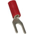 TRS8 by TECTRAN - Spade Terminal - Red, 22-18 Wire Gauge, #8 Stud Size, Vinyl