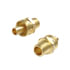 84021 by TECTRAN - Air Brake Air Line Fitting - Brass, Body, 1/2 in. Hose I.D, 1/2in. Thread