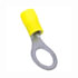 TY25 by TECTRAN - Ring Terminal - Yellow, 12-10, Wire Gauge, 1/4 inches, Stud, Vinyl