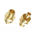 84021 by TECTRAN - Air Brake Air Line Fitting - Brass, Body, 1/2 in. Hose I.D, 1/2in. Thread