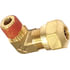 91256 by TECTRAN - Air Brake Air Line Thread Branch Tee - Brass, 1/4 in. Tube, 1/4 in. Thread, Male