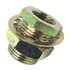 84186 by TECTRAN - Air Brake Frame Coupling - Brass, 1.5 in. Long, 1/2-14 in. Female, 3/8-18 in. Female