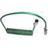 37054 by TECTRAN - Trailer Power Cable - 12 ft., 7-Way, Powercoil, ABS, Green, with WeatherSeal