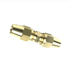 86015 by TECTRAN - Air Brake Air Line Union - Brass, 1/2 inches Tube Size