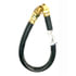 21049 by TECTRAN - 24" Single Swivel End Air Brake Hose Assembly, 3/8 in. Hose ID, 1/4" Ends